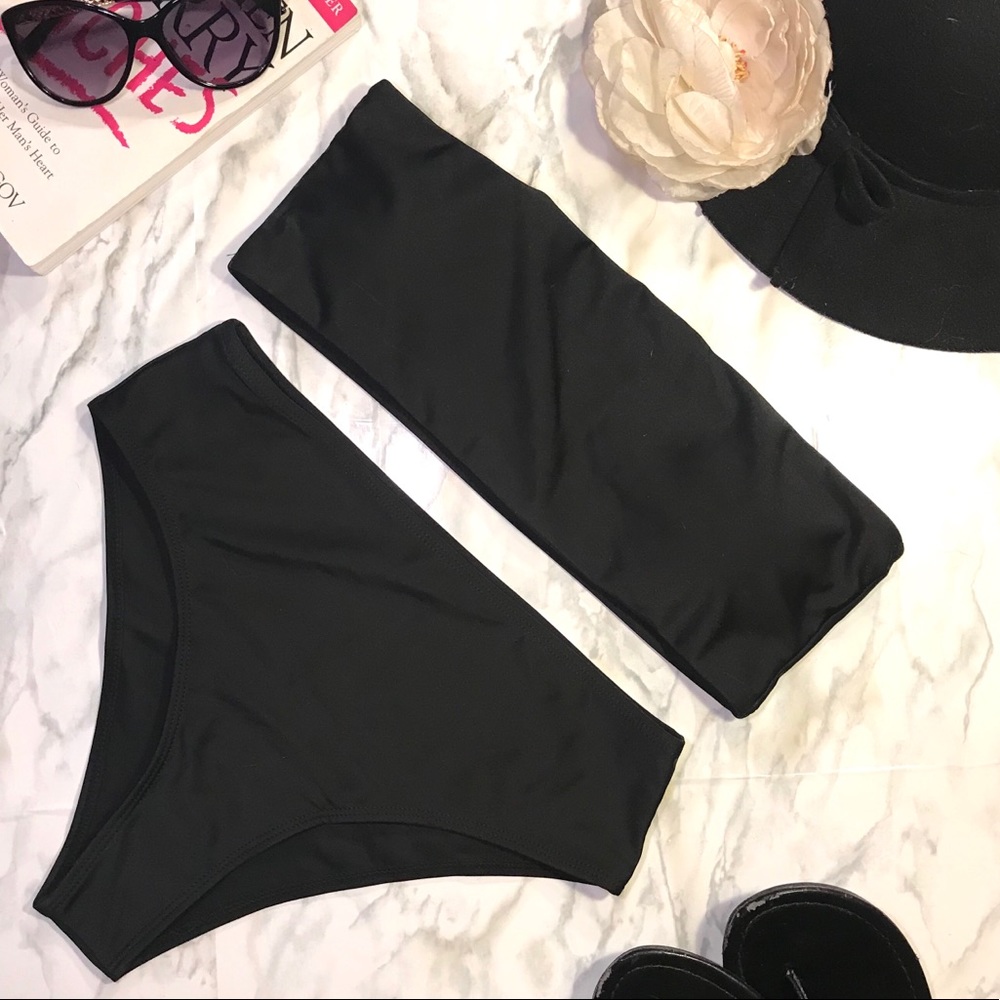 Tube Top & High Waist bottom